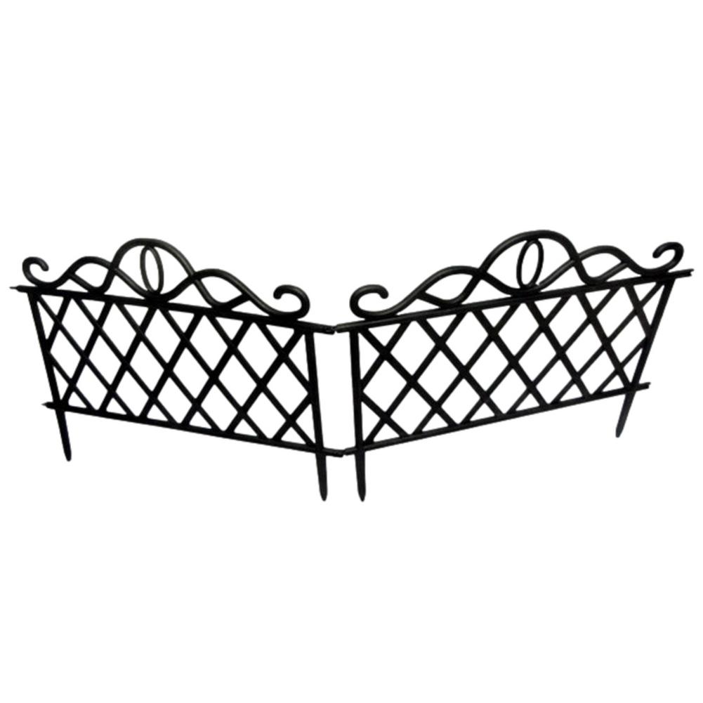 1pcs Decorative Garden Fence Outdoor Rustproof Landscape Border Patio Fences Flower Bed Fencing Barrier