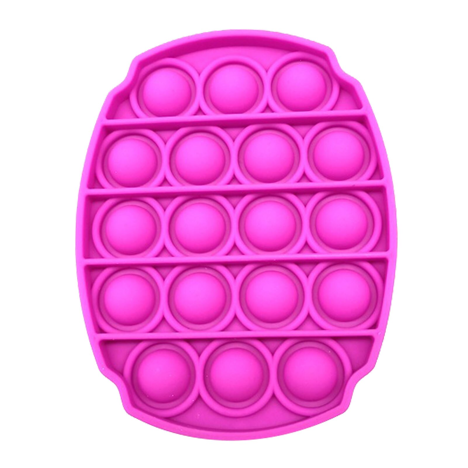 Silicone De-stressing Pop Fidget Toys Safe Sensory Toy Simpl Dimpl Popit Anti-stress Squish Push Bubble Toys For Children Adult: 05