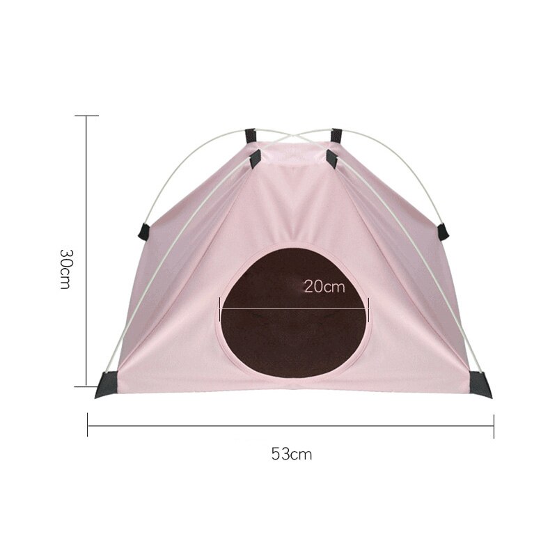 The Pet Tent Nest Can Be Folded with A Velvet Pad To Keep Warm Cat Litter Four Seasons Universal Doghouse Tent