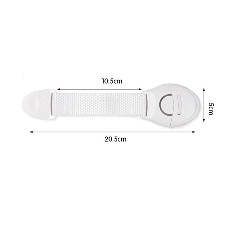 5 piezas/cerradura de seguridad para el cuidado de la seguridad del bebé, cierre de plástico con cajón de bebé, puerta, armario, inodoro de armario