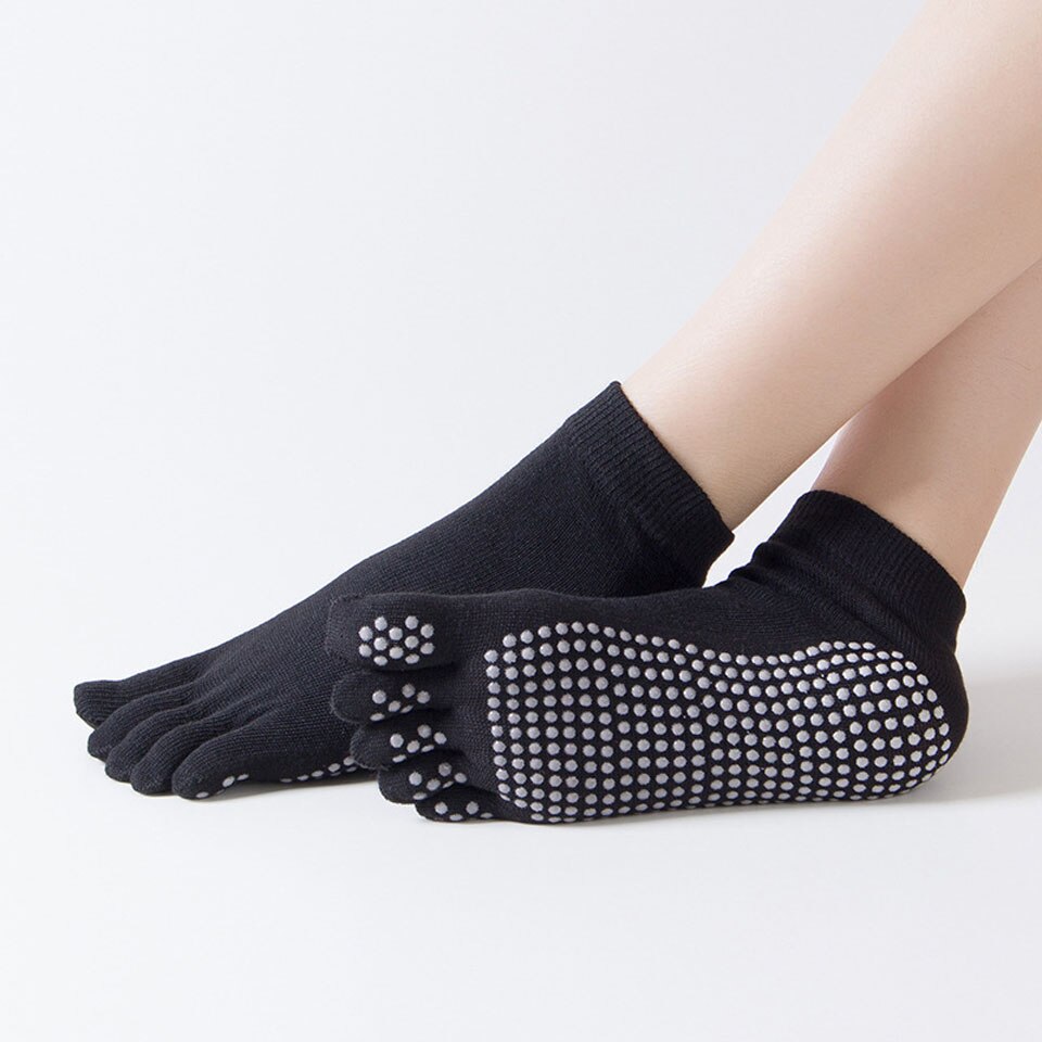 Calcetines de Yoga antideslizantes de algodón para – Grandado