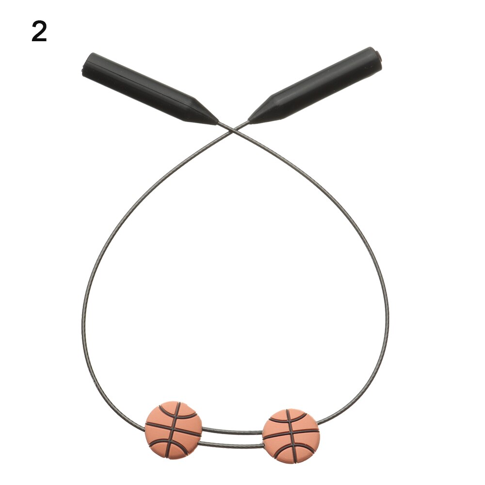 Cuerda ajustable para gafas, correa de silicona escalable, cordón para el cuello, accesorios para gafas: 02 35cm