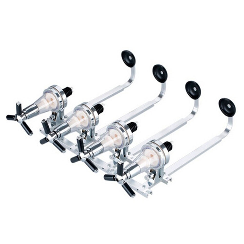 4 Spring-Loaded Tools Bottle Holder Wall Mounted Beer Accessories Racks Cocktail Party Wine Dispenser Drinking Pourer Station