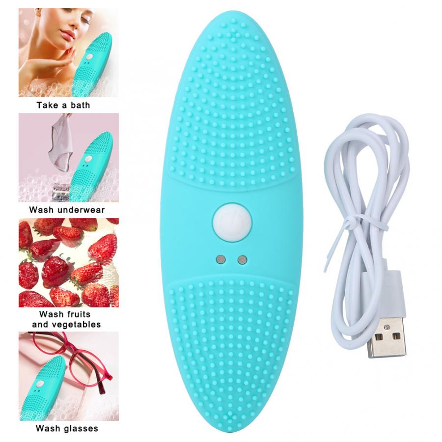 Limpiador ultrasónico portátil con carga USB para baño ultrasónico, herramienta de baño para fregar ropa interior, máquina de limpieza con ultrasonido, 5W
