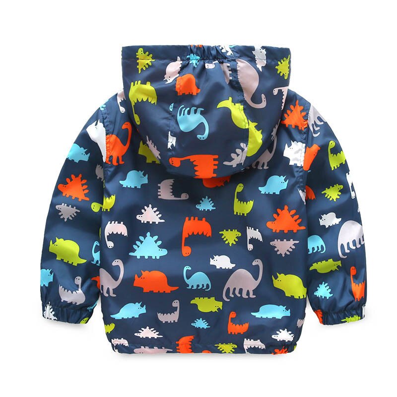 freundlicher Jacke Mäntel Jungen Oberbekleidung Frühjahr Jungen Windjacke Dinosaurier Baby Herbst Nette 80-120cm