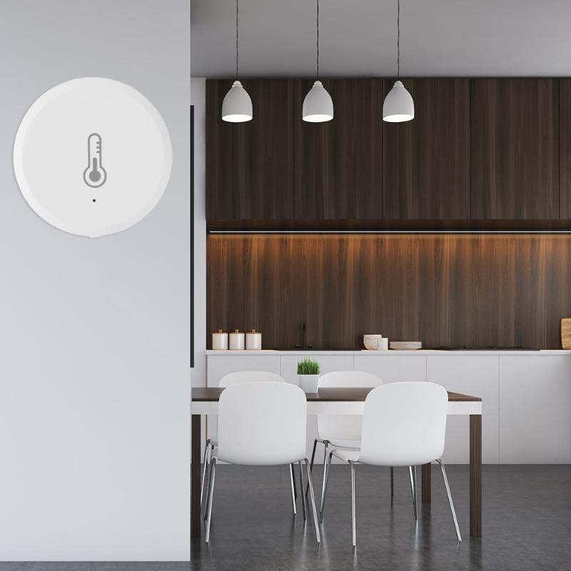 Tuya Smart Zigbee 3.0 Temperatuur En Vochtigheid Sensor Real-Time Smart Scène Beveiliging Met Smart Leven App Werken Met alexa Thuis