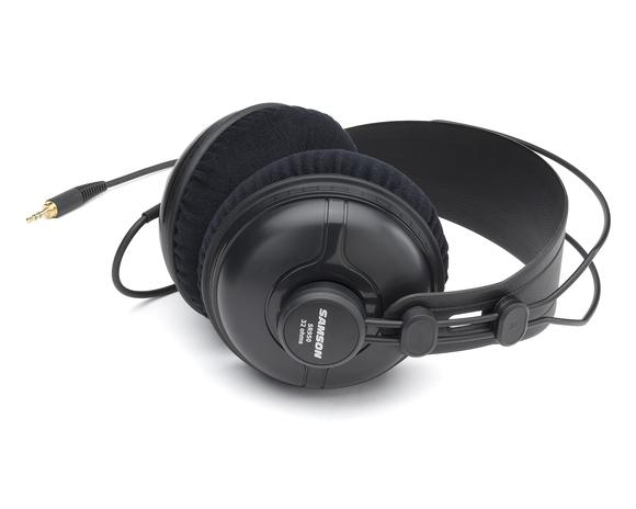 SAMSON SR950 Studio Monitor Headphone Dynamic Closed-Back Headset For Recording Monitoring Game DJ