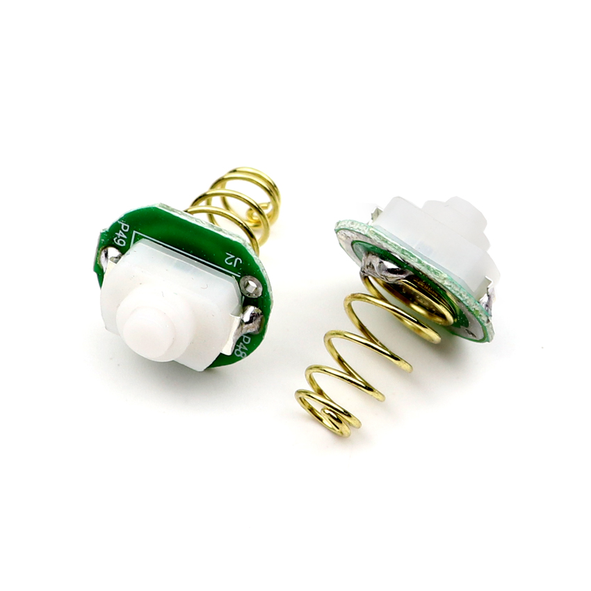 LED Taschenlampe drücken Taste Schalter AUF aus Elektrische Taschenlampe Schwanz Schalter T6 Q5 C8 501B 502 DIY reparatur Aktualisierung teil für LED Taschenlampe lampe