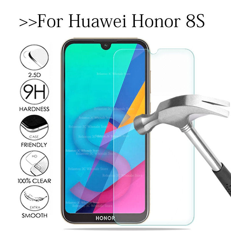 Beschermende Glas Voor huawei honor 8 s gehard glas op honor 8 s KSE-LX9 honor 8 s hono honer 8 s s8 screen protector veiligheid Film