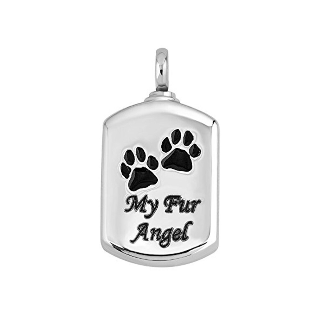 1pc duurzame pootafdrukken van huisdieren, praktische en nuttige asketting voor huisdieren, asketting voor huisdieren, urnhanger voor honden: Default Title