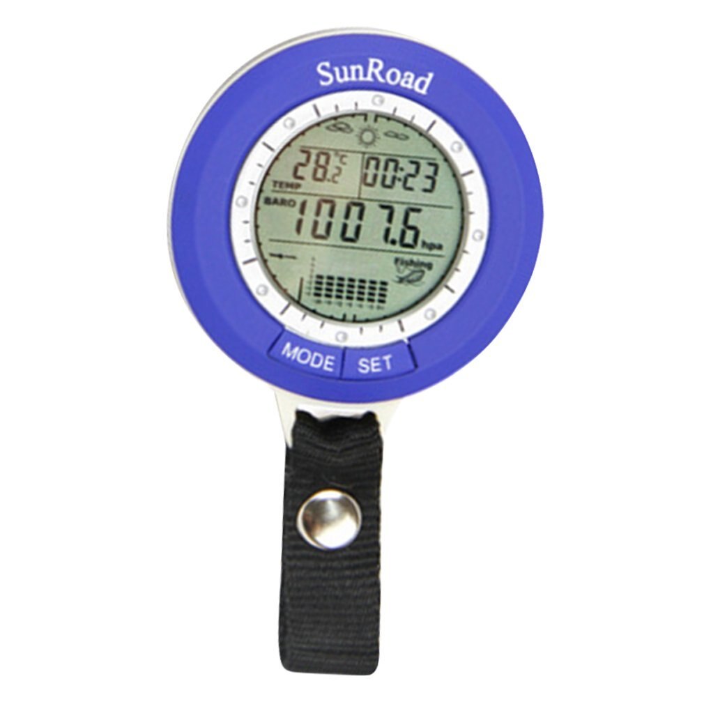 Fishing Barometer Multi-function LCD Digital Outdoor Fishing Altimeter Thermometer Fishing Finder