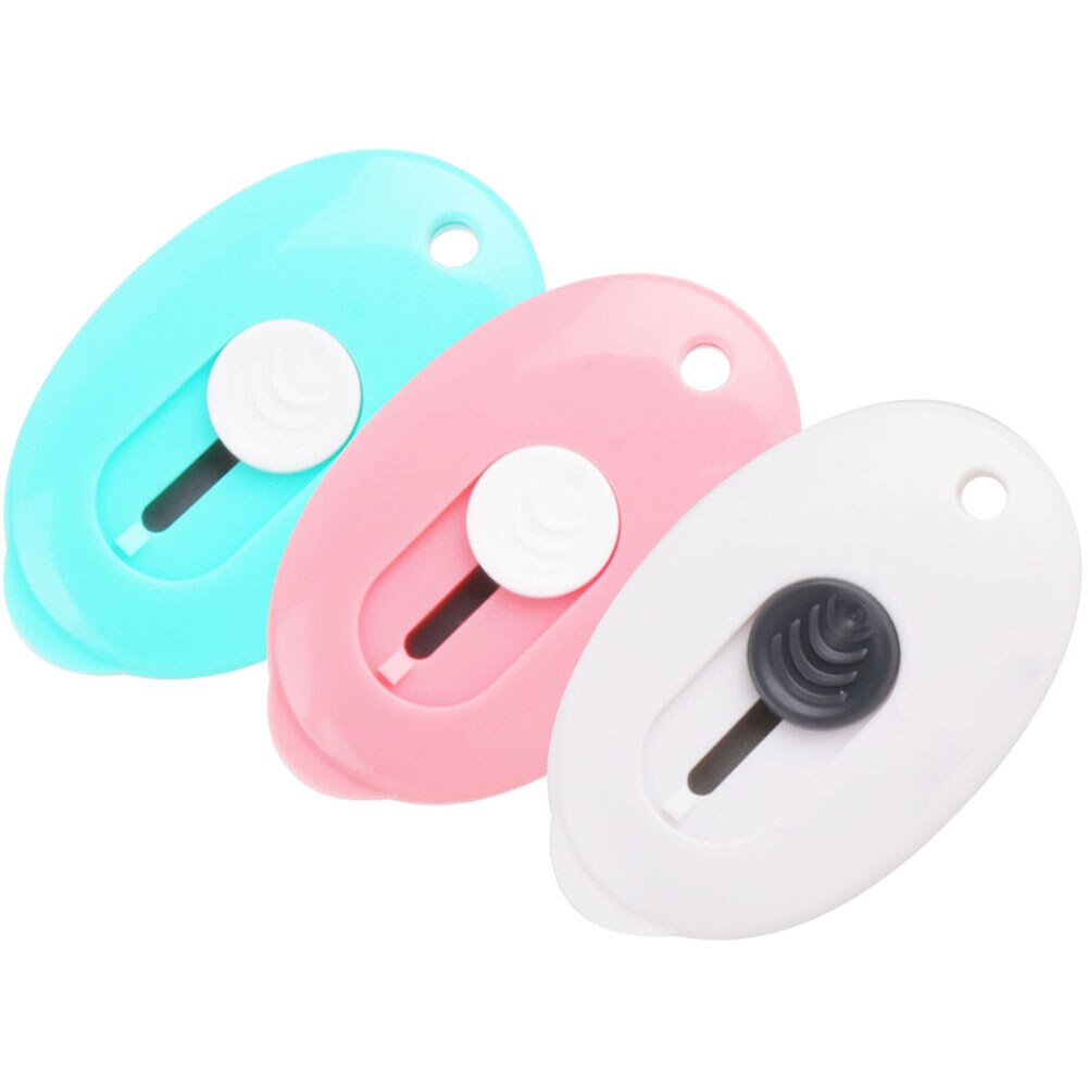 Small Hand Paper Razor Cutter 1 Pc Cute Solid Color Mini Portable Utility Knife ... – Grandado