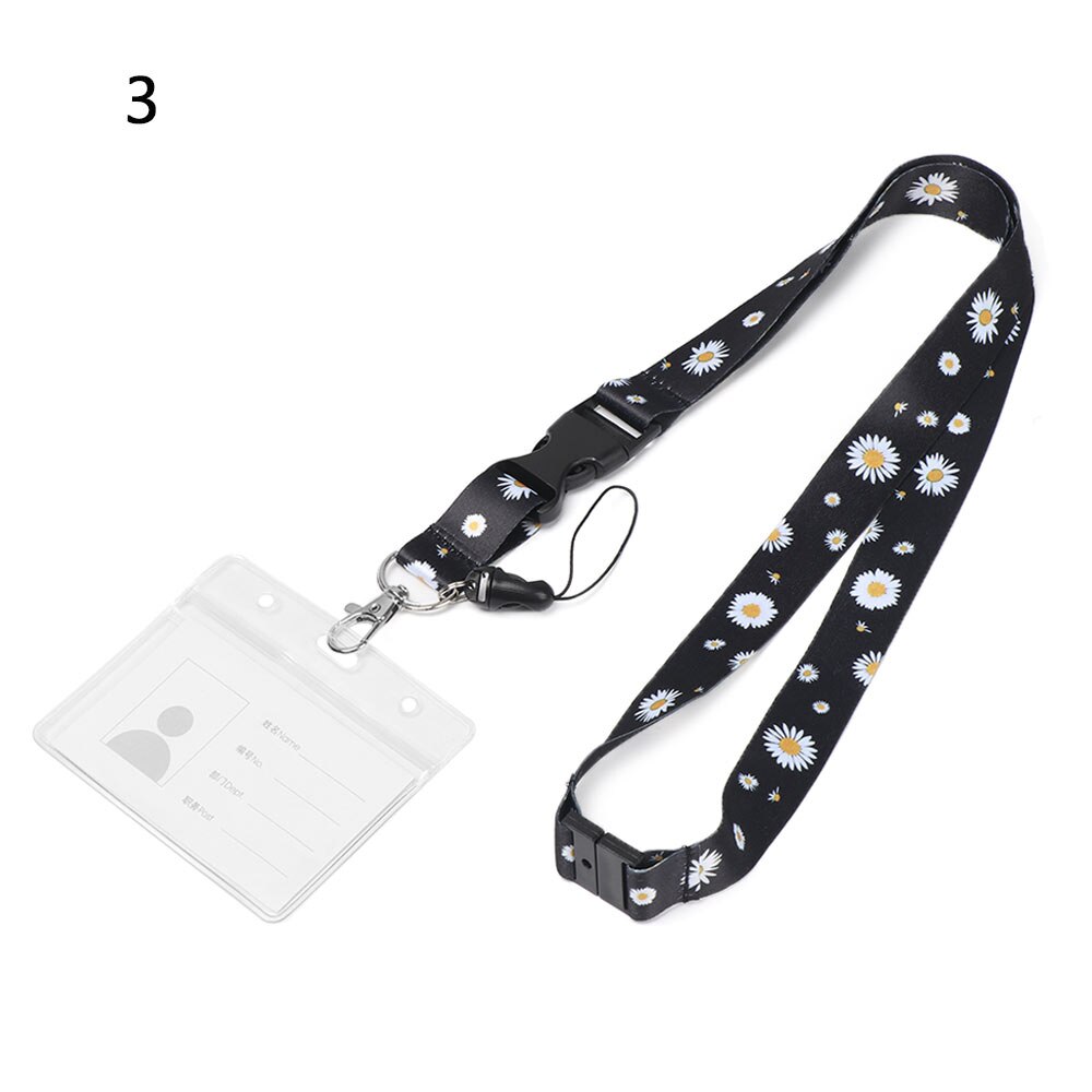 1PC chowany regulowany uchwyt na karty identyfikator karty pracy kobiety mężczyźni studenci wielofunkcyjna karta Case ze smyczą: A 03