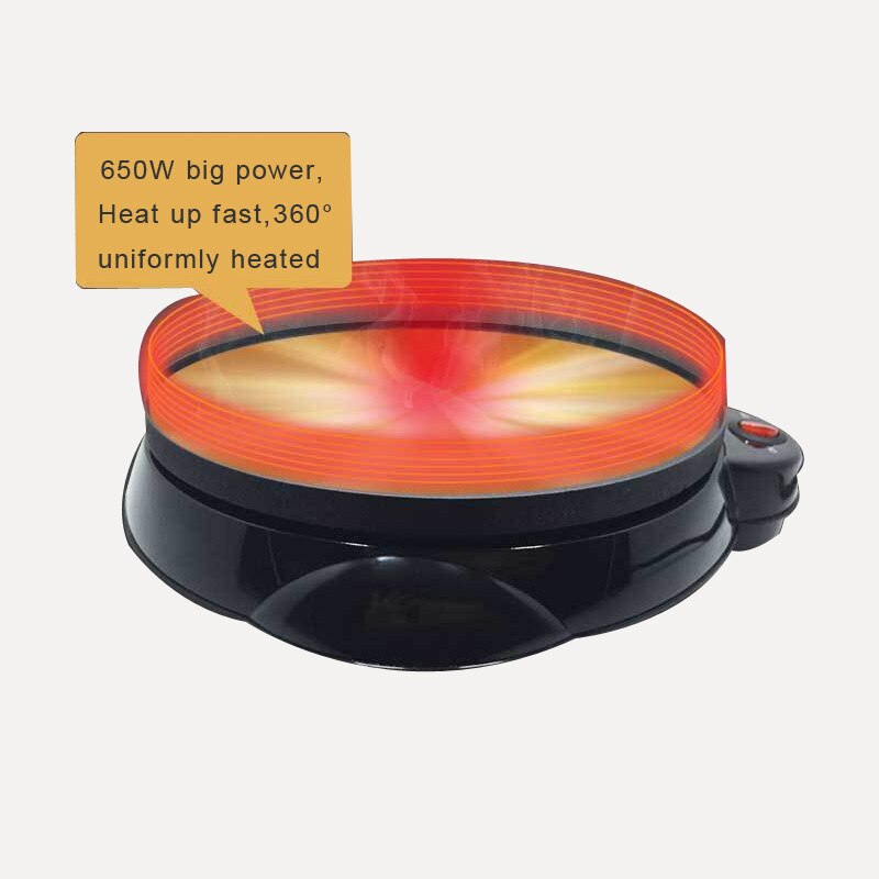 220V Electric Crepe Cooker Pizza Pancake Maker Machine Non-Stick Griddle Baking Pan Cake Machine Kitchen Cooking Tools Crepe