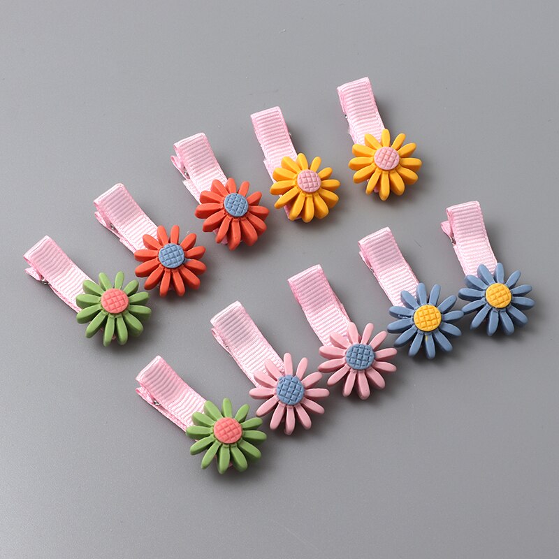 10/20 stück Haar Clip einstellen Nette Haar Zubehör Mädchen Haar Bands Bogen Obst Blume Ebene Haarnadeln headwear Nette Haar zubehör