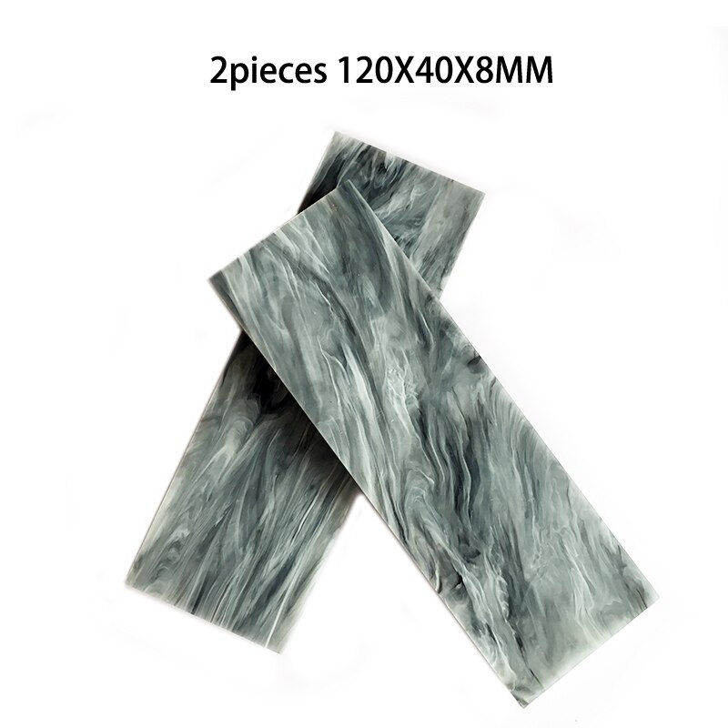 2 stück Messer Griff, Der Material Marmorierung PMMA Acryl Vorlage Bord für DIY Messer Griff Material Handwerk Liefert