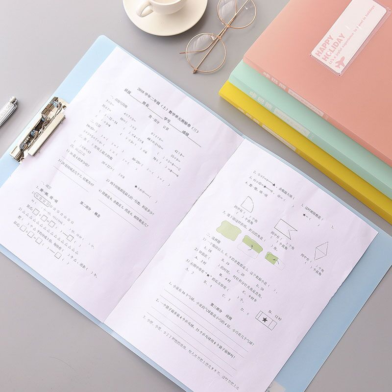 Minkys A3 A4 Bestandsmap Clip Organizer Document Paperclip Board Map School Kantoorbenodigdheden