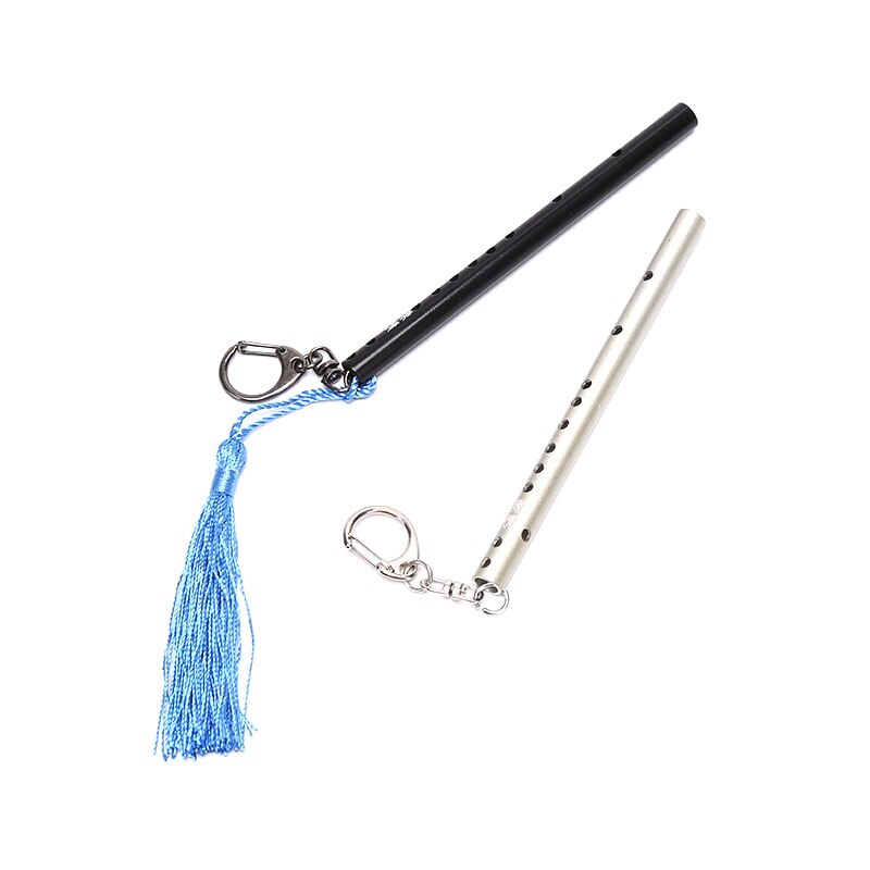 Dizi Flöte - 11.5cm - Traditionelles Chinesisches Musikinstrument - Edelstahl - Anfänger Querflöte