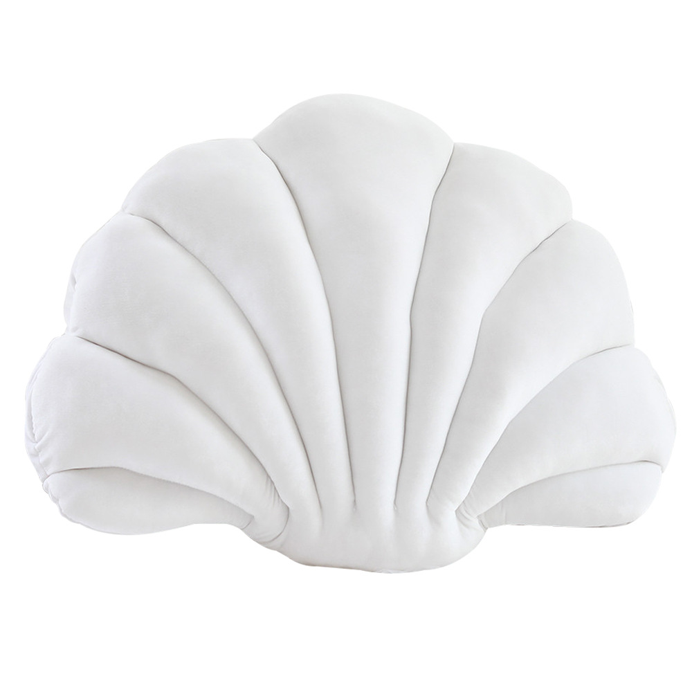 Home Bedroom Throw Pillows Soft and Comfortable Plush Shell Pillows for Home Decor and Comfortable Cushions with Logos: WHITE / 50x50cm