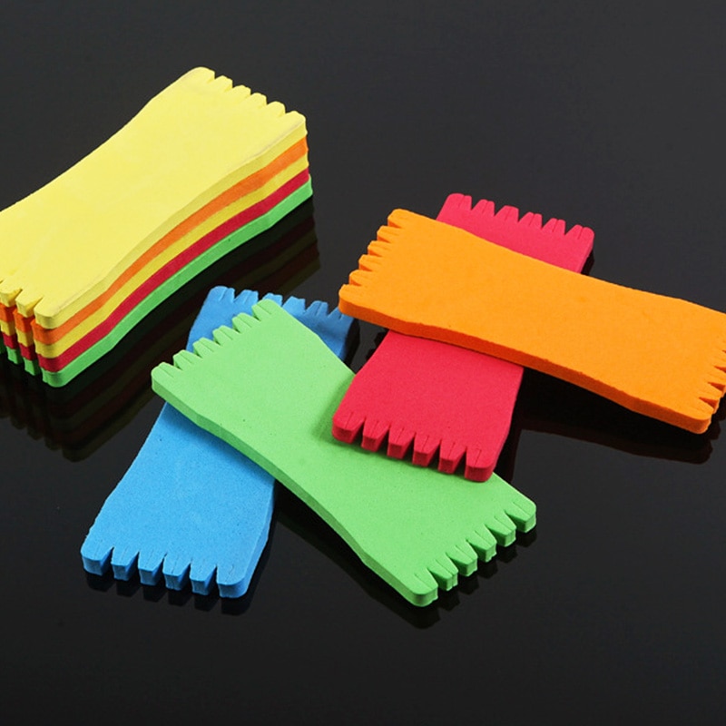 5pcs/Lot Strand Board Foam Wrap EVA Foam Wire Board Fishing Winding Line Board Pesca Fishing Tackle Accessories 12cm*5cm*0.7cm