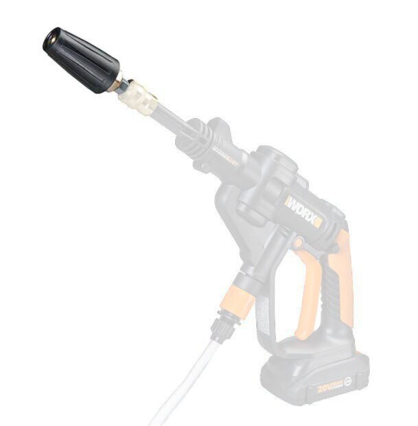 Worx  wa4037 tilbehør hydroshot turbo dyse værktøj dagligt hurtig tilslutning turbo spray dyse universal til kulde