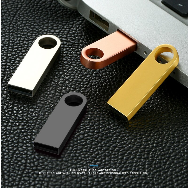 Reale Kapazität 64GB 32GB 8GB USB 3,0 Metall USB Flash Drive Mini Memory Stick Fotografie Groß (über 10 stücke Freies Logo)
