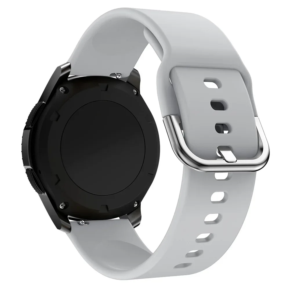 Correa de 20mm/22mm para Amazfit GTS/2/2e/3/4 GTS2 Mini/GTR 4/3/Pro/47mm/GTR2/2e/stratos 2/3 pulsera de silicona Amazfit bip correa de reloj