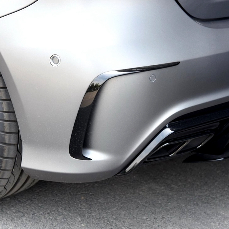 Ailettes pour pare-choc arrière, 1 paire, accessoire de voiture, tuning, Mercedes Benz W176 A200 A250 A45, AMG —
