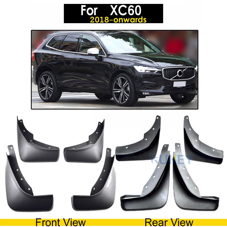einstellen Auto Schlamm Klappen Für Volvo C30 S40 S60 S80 XC40 XC60 XC90 V40 V60 Schmutzfänger Spritzen Wachen Schlamm Klappe kotflüGel kotflüGel Styling