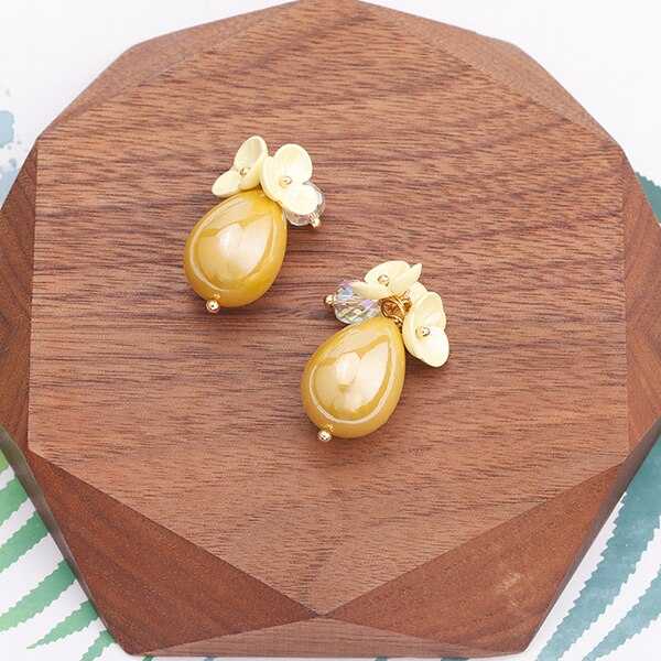 GUFEATHER M759, accessori dei monili, 18k oro placcato, 0.3 micron, fai da te ciondolo, perla di plastica, orecchini fai da te, monili che fanno, 10 pz/lotto: M75902
