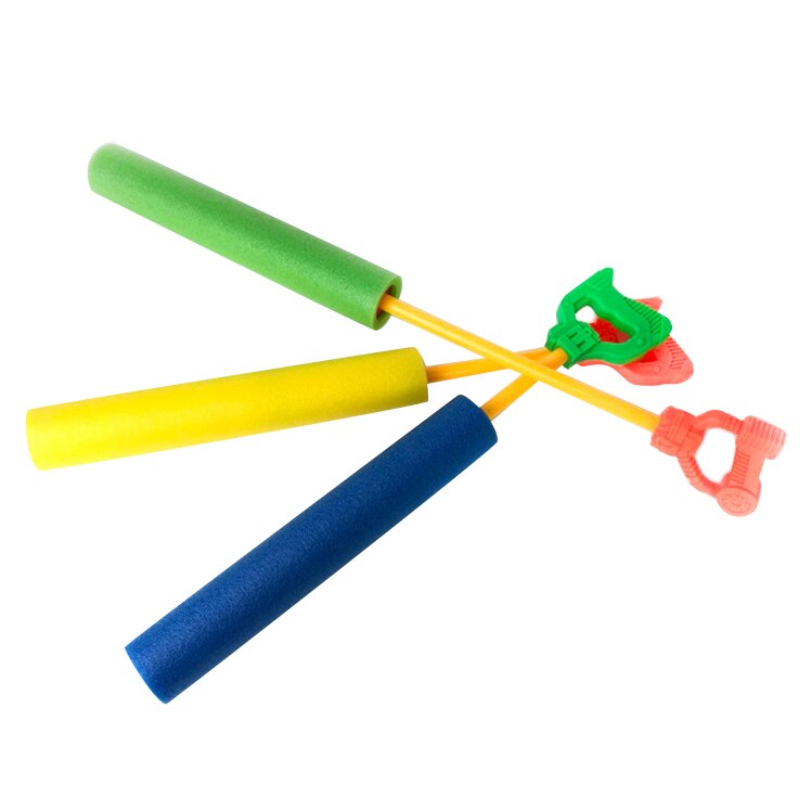 Pull-Type Eva Rechte Waterkanon Spons Water Jet Speelgoed Kinderen Strand Drifting Speelgoed Waterkanon