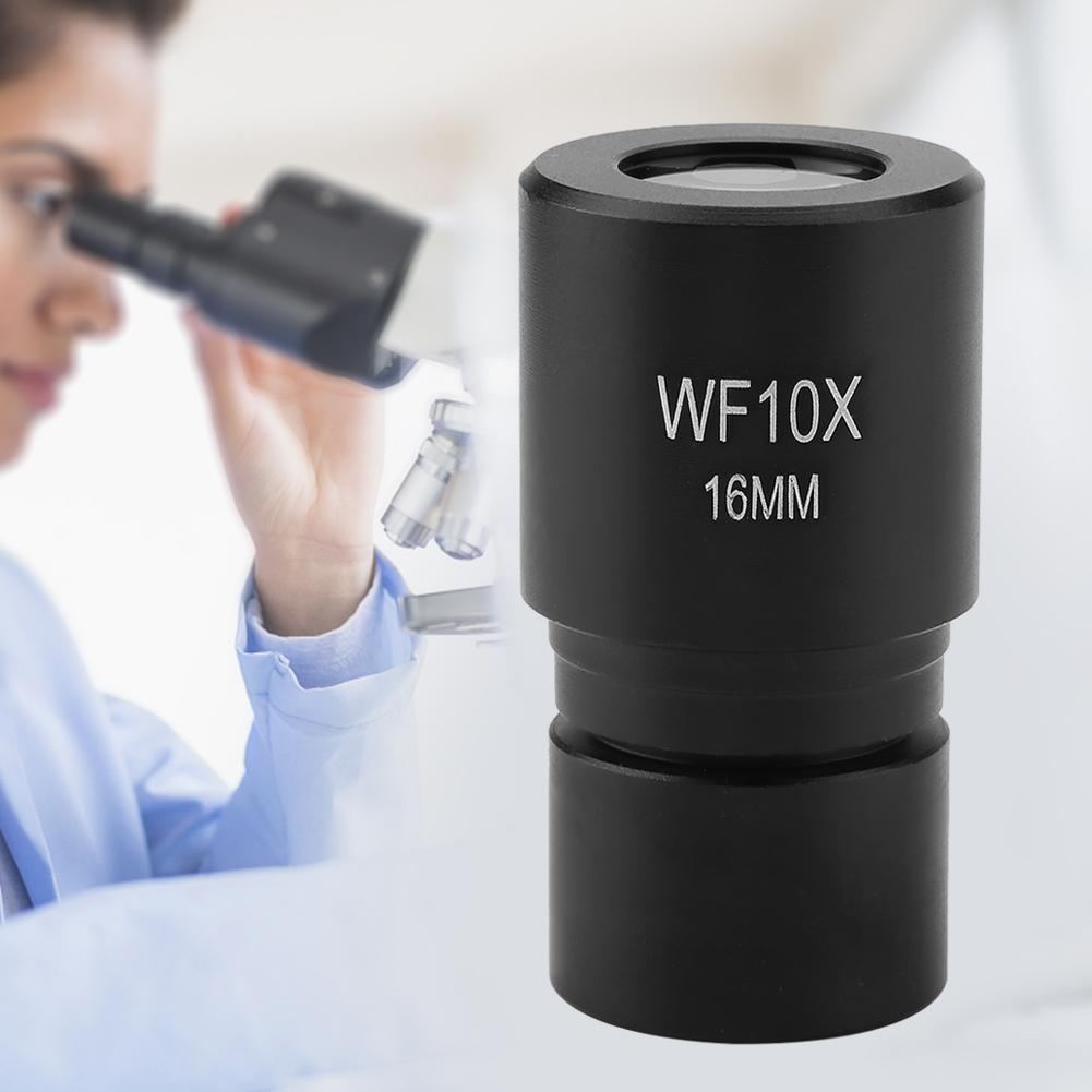 DM-R001 WF10X 16mm Eyepiece for Biological Microscope Ocular Mounting 23.2mm with Scale