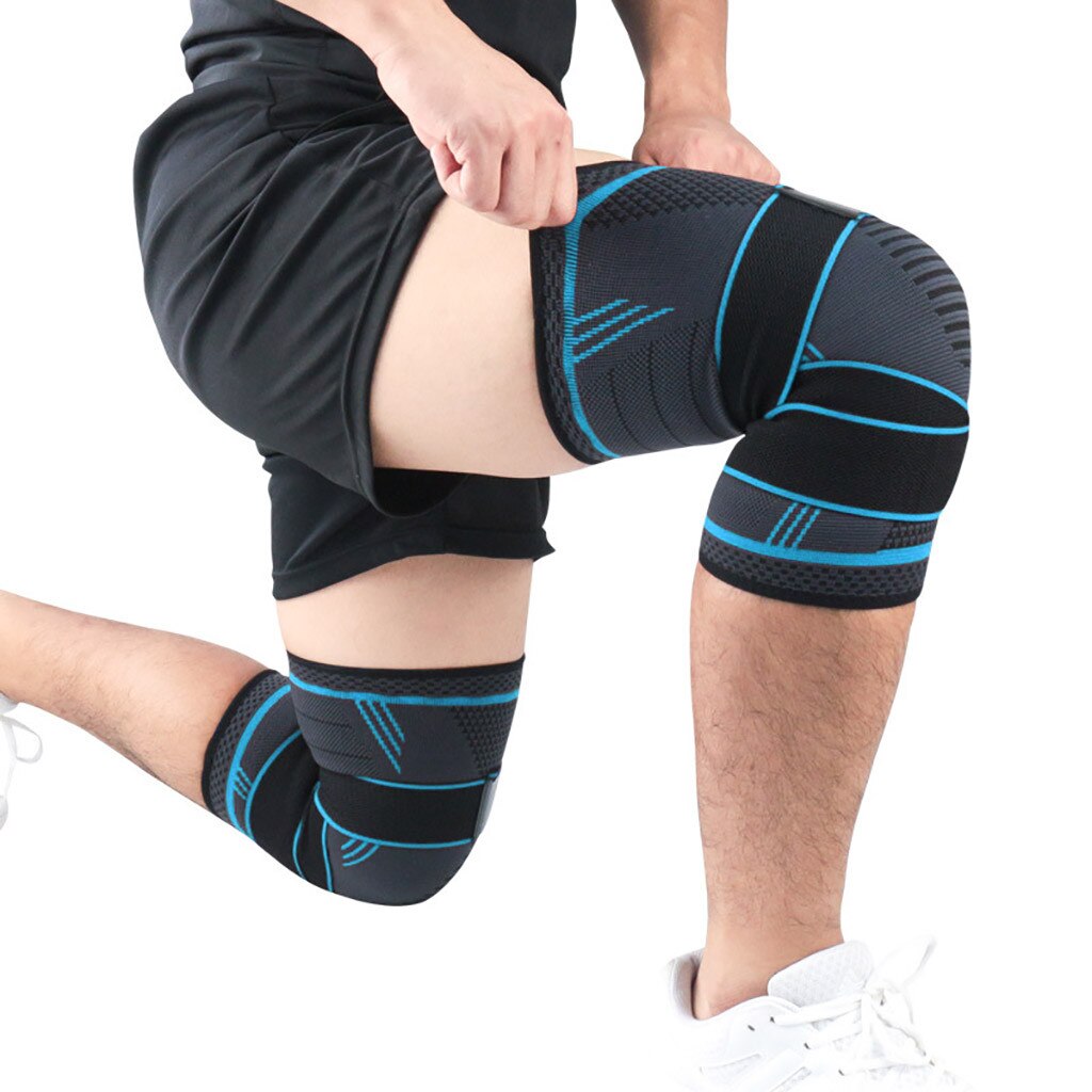 2 rodilleras deportivas, rodilleras de apoyo, menisco y ligamentos con cinturones ajustables, rodilleras elásticas, soporte para Fitness A50