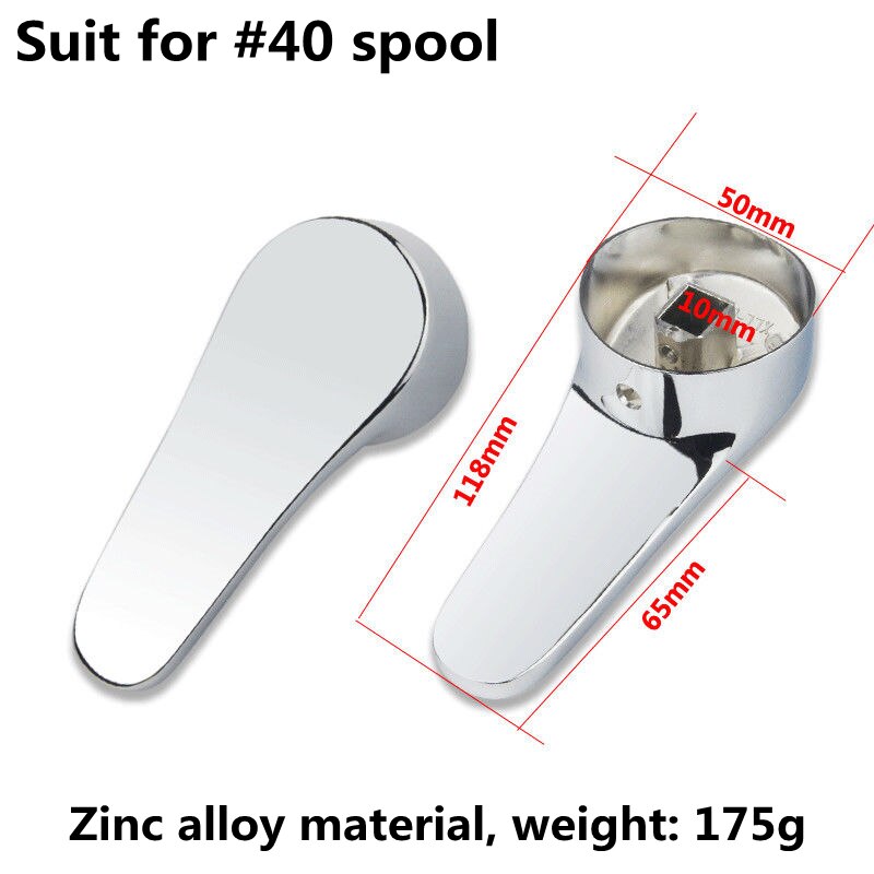 Bathroom Faucet Single Metal Lever Handle Kit 35mm 40mm For single lever pressure balance bath and shower faucets Accessories: 40mm-Alloy7