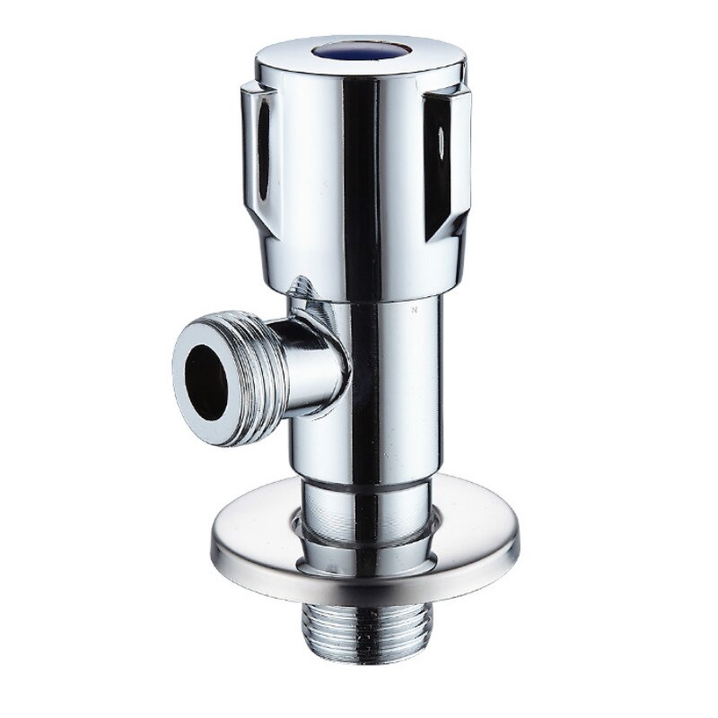 304 Stainless Steel Black Angle Valve Water General Three Way Cold And Water Stop Valve Water Heater Switch: JFC01