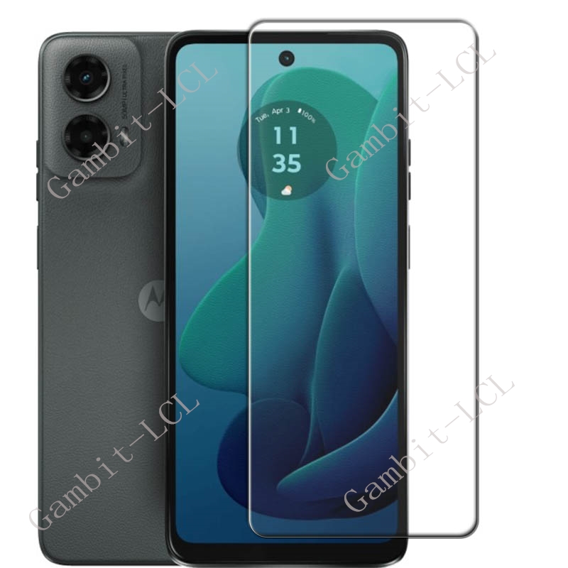 2-4 Uds vidrio templado para Motorola Moto G 2024 6,6 "MotoG 5G (2024) película protectora de pantalla