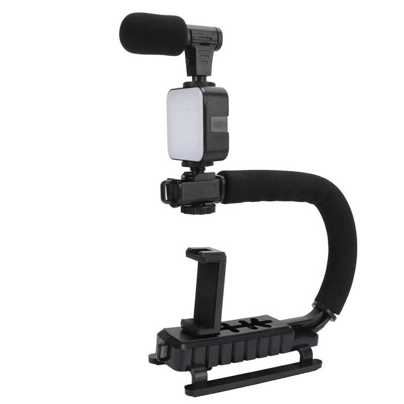 Handheld Camera Stabilizer 1/4 inch Thread U Shape Camera Stabilizer for Shooting for Outdoor