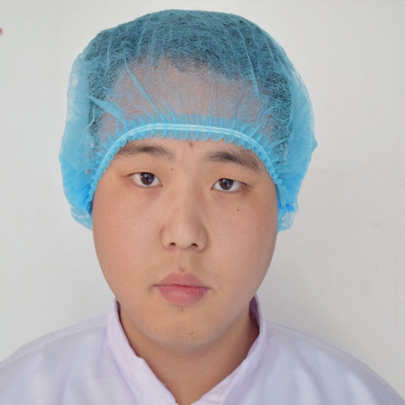 Disposable hat non-woven cap dust cap food hat white non-woven hat