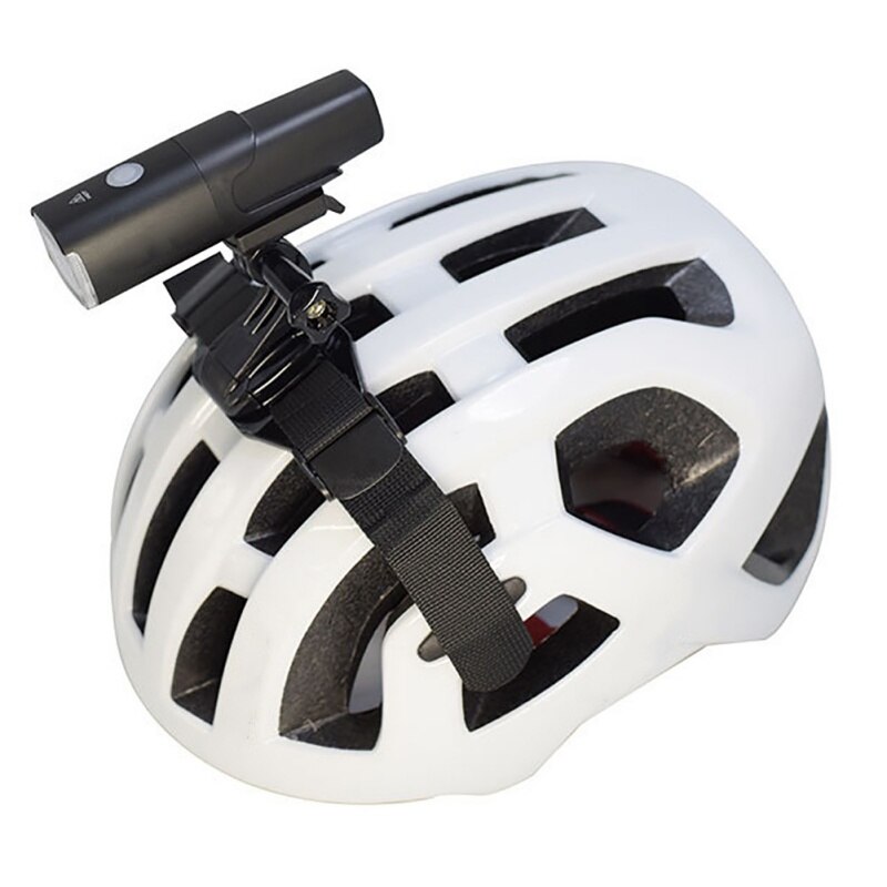 Bicycle Helmet Holder Headlight Helmet Mount Strips Bike MTB Bike Lights Holder MTB Bike Universal Parts Helmet Light Holder