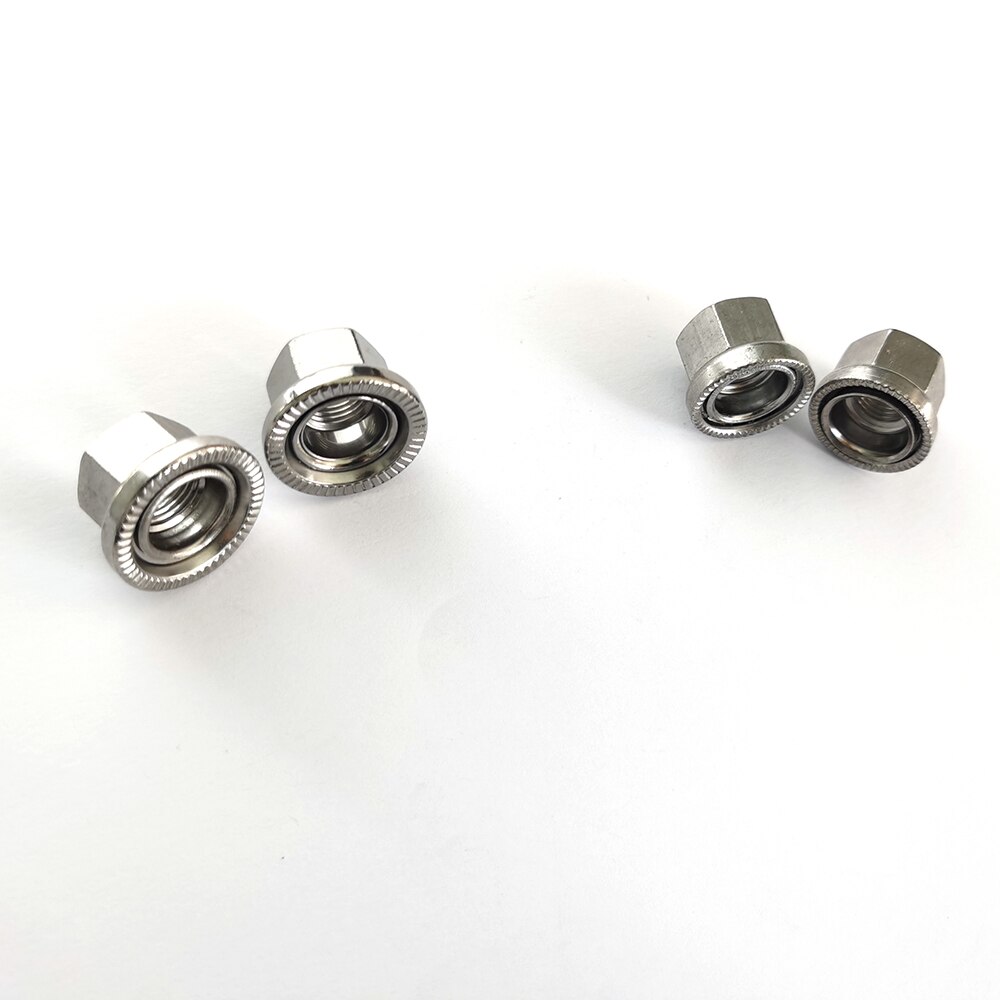 Novatec Fixed Gear Hub As Noten Stalen Front M9 9Mm Achter M10 10Mm Track Fiets Hub As Moer voor Meest Fixed Gear Fiets Hubs