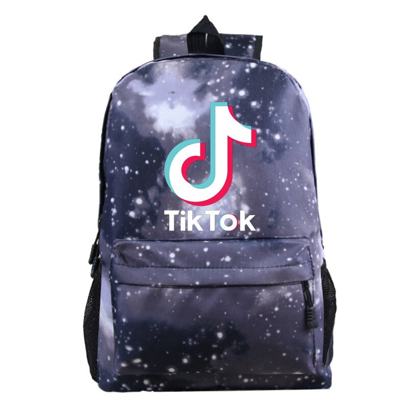 Tik Tok-mochila para hombre y mujer, bandolera de Color liso para adolescentes, Mochilas escolares para chicas, Mochilas de estilo Preppy