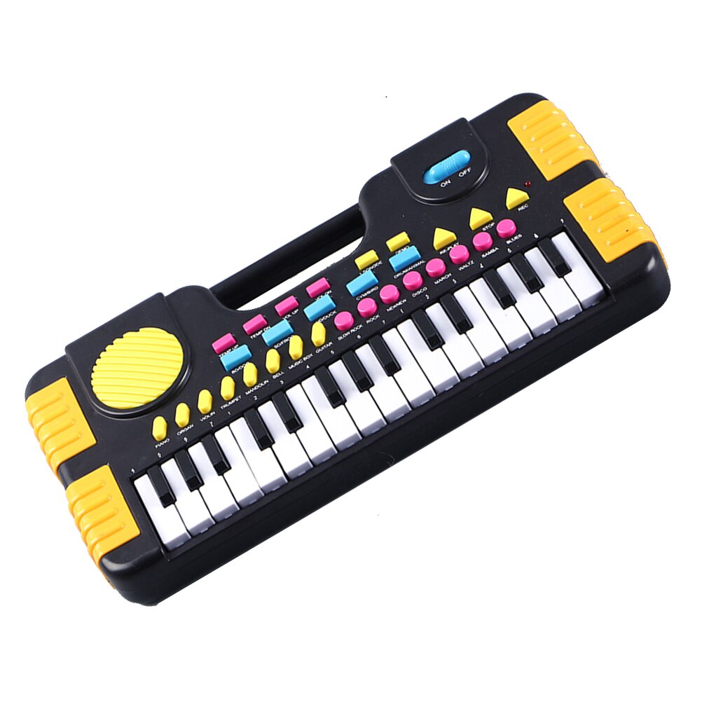 Kids Piano 31 Toetsen Mini Elektronische Orgel Muzikale Piano Onderwijs Toetsenbord Educatief Speelgoed Voor Kids Kinderen: black