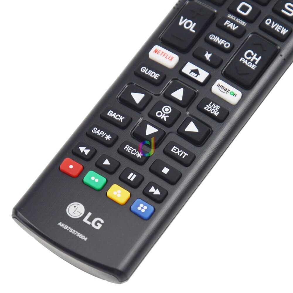Fjernbetjening akb 75375604 til lg tv smart  tv 32 lk 540 bpua 32 lk 610 bpua 43 lk 5400 pua 43 lk 5700 bua 43 lk 5700 pua oled 65 w 8 pua