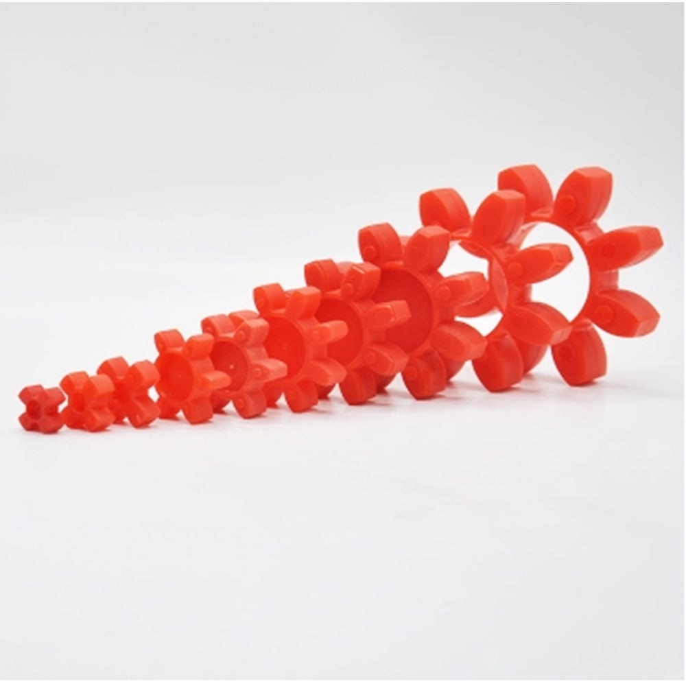 1 Uds CNC eje de mordaza de motor acoplamiento Flexible araña plum acoplamiento D25 L30 4mm 5mm 6mm 6,35mm 7mm 8mm 9mm 9.525mm 10mm 12 12,7mm