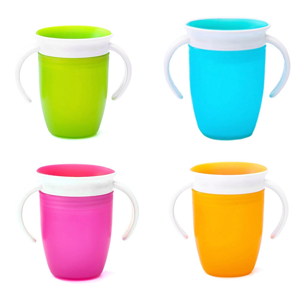 360 graden wonder drinkbeker veilig morsen meisjes jongens kinderen 260ml wonder 360 tuitbeker voor kinderen