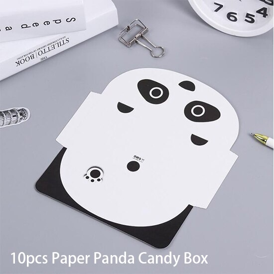 10 stk bryllupsinvitationskort baby showerinvitationskort tillykke med fødselsdagen at få banketkort til at dele bryllupsdåb: Panda-kort