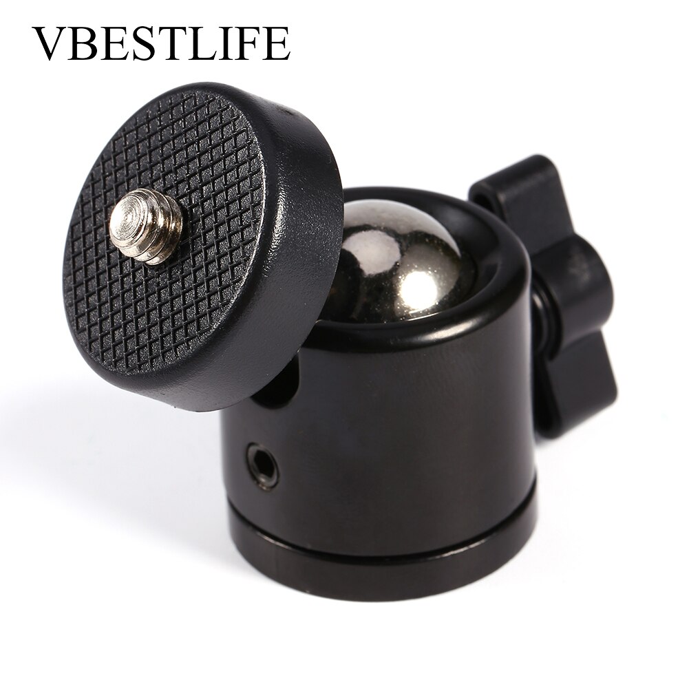Mini Ball Head 1/4&quot; For Camera Tripod Ballhead Dor Nikon/Canon DSLR Camera Dslr Mount Stand For Camera 1/4&quot;to 3/8&quot; Screw Mount