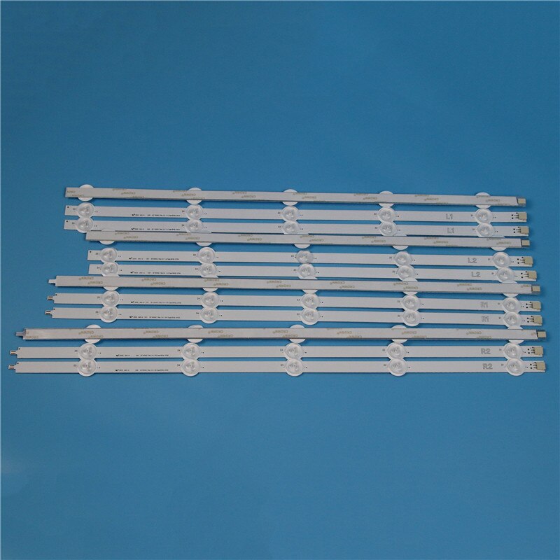 10 lamper 1000mm led bakgrunnsbelysning stripesett for  lg 50 ln 5707 50 ln 5708 - za  -ze 50 tommers tv-array led strimler bakgrunnsbelysning barer lysbånd