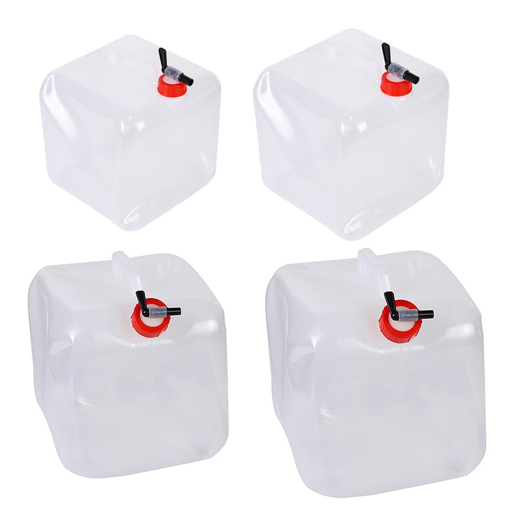 10/20L Opvouwbare Camping Water Bussen Met Tap Bpa-vrij Pvc Water Opbergtas Water Emmer Outdoor Wandelen drinkwater Tank