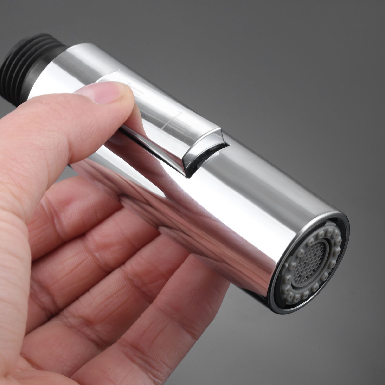 Kitchen Pull Out Faucet Sprayer Water Saving Nozzle Plating Tap Adapter Bathroom Sink Spray Shower Spray Head